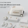bagage pour enfants séparé deux en un 20 pouces peut s'asseoir, valise à roulettes d'embarquement pour bébé avec porte gobelet d'eau