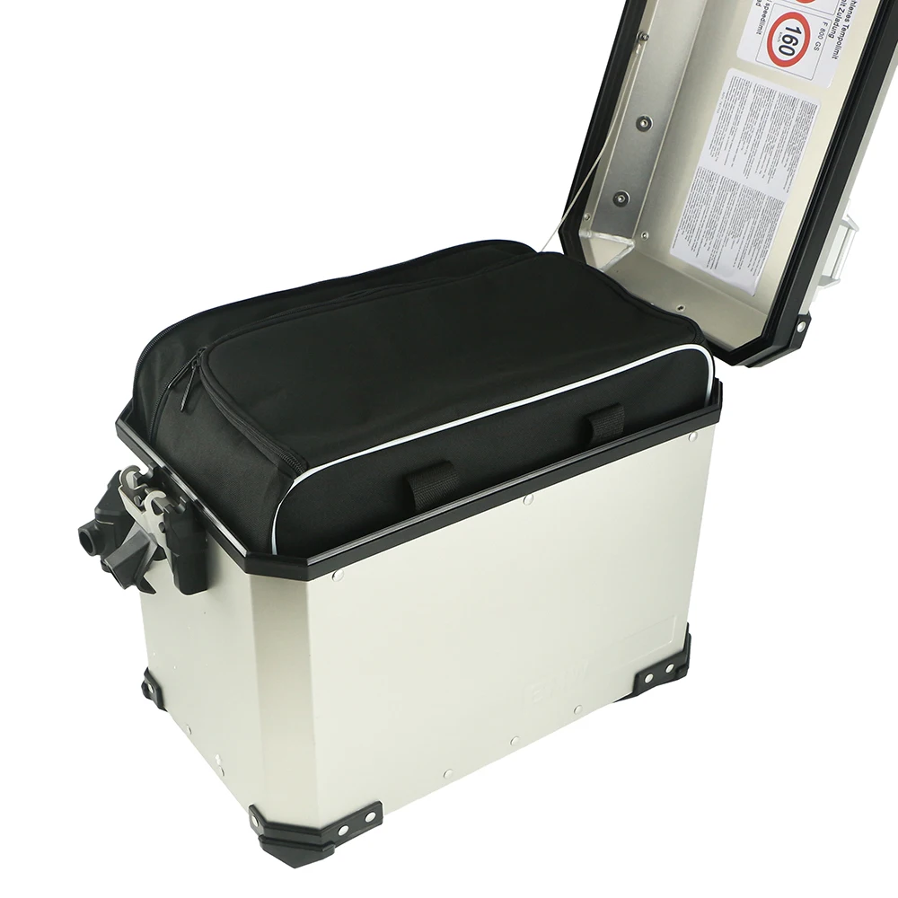 sacoche intérieure extensible pour r1200gs/adv r1250gs adventure lc f850 750 gs, boîte latérale pour bagages, sacs de selle, sacoches intérieures