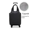 sac à bagages à roulettes pour femme, bagage à main, sac à provisions, chariot de voyage, sac à roulettes d'Épicerie