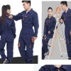 combinaisons à manches longues pour hommes et femmes, uniformes de travail décontractés, vêtements de travail trempés pour hushand, grande taille, 4xl, 5xl