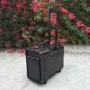 valise de vol trolley services.com pilot en cuir véritable, valise d'aviation, étui aérien, boîte d'enregistrement pour avocat et entreprise, 18/19 po