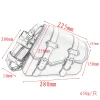 sacoche universelle en cuir pu pour moto, sacoche de dégager pour sportster xl883 xl1200 iron ocia, sacs à outils