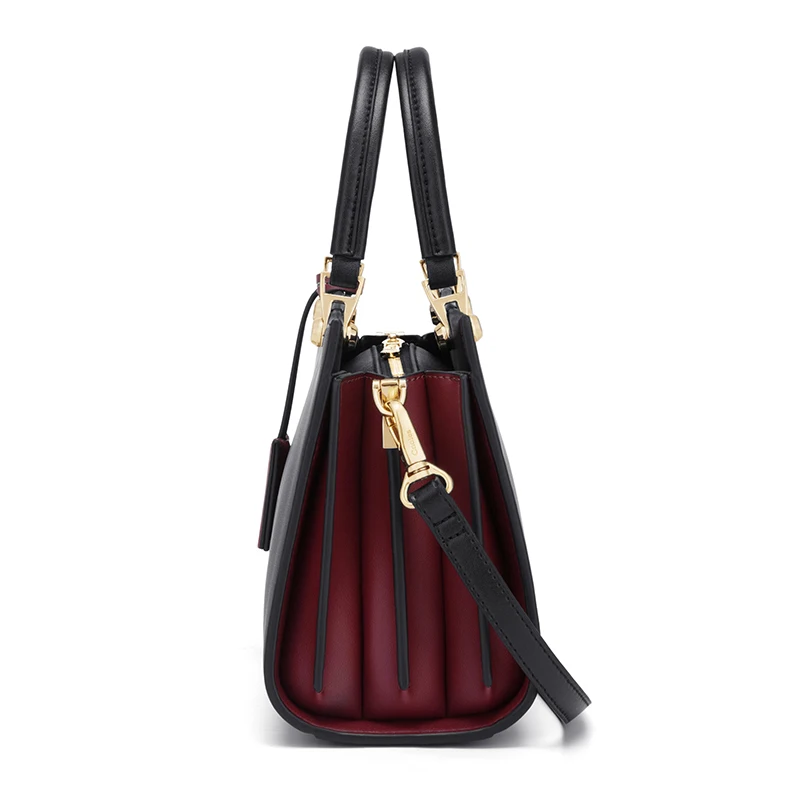 sacs à main à bandoulière en cuir pour femmes, fourre tout à poignée supérieure de styliste de luxe, portefeuille de qualité