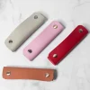 coussinet de sangle de bagage et enveloppe de poignée en cuir, accessoire de valise avec housse de protection.