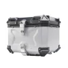 coffre arrière de moto en aluminium 36l 45l 55l 65l 80l 100l, valises de moto, boîte arrière de rangement, boîte supérieure