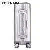 colenara valise de cabine valise à bagages de grande capacité 20 "boîte d'embarquement tout en aluminium et alliage de magnésium 24" 26 "29" bagages pour hommes