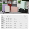 ko ku valise multifonctionnelle cadre en aluminium large chariot bagages 22 30 pouces valise de grande capacité 20 pouces carrer mot de passe boîte