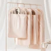Housse pour vêtements, sac à vêtements, étui pour costume, housse anti-poussière, organisateur de placard, étui à vêtements à fermeture éclair, protection des vêtements de garde-robe