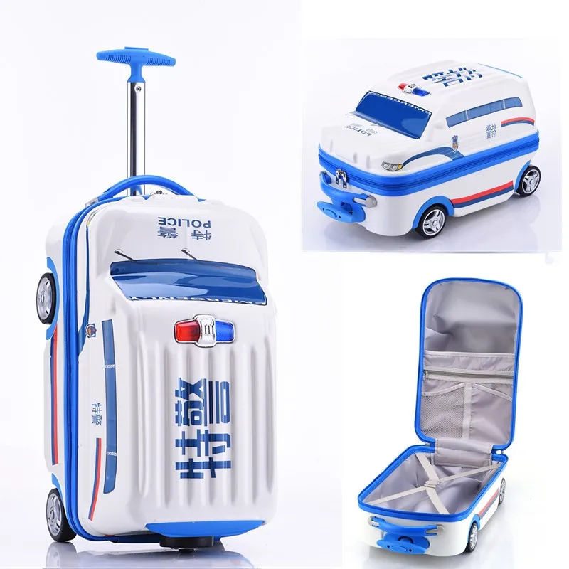 valise de voyage à roulettes pour enfants, bagages pour enfants de dessin animé mignon, peut être ldand monté, valises à roulettes, fermeture éclair