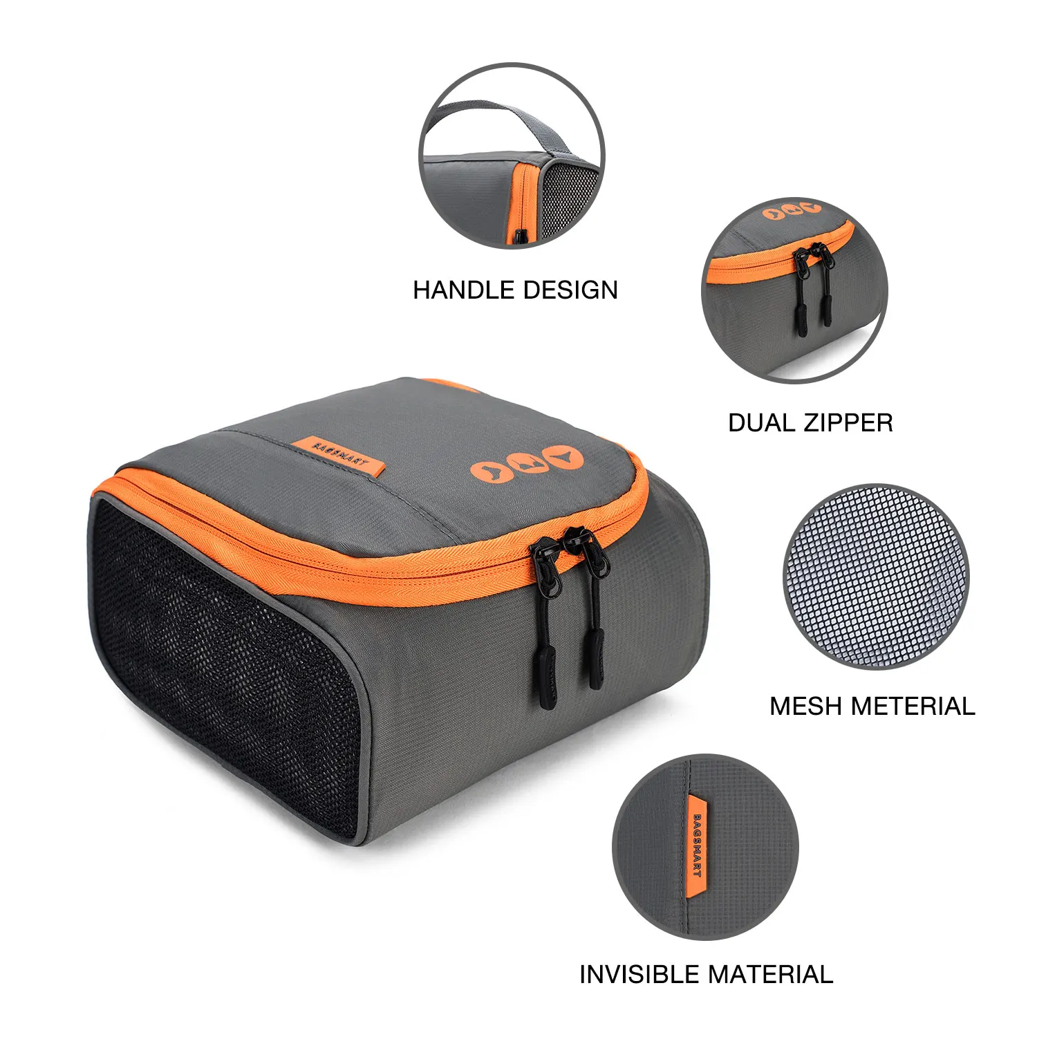 organisateur de voyage léger pour hommes, 6 pièces, sacs intelligents, cubes d'emballage pour valises à cadre métallique, organisateurs de valise pour femmes