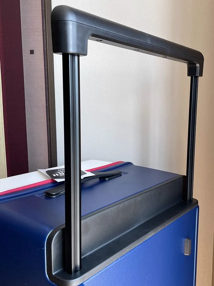 valise à cinq roues avec roues rotatives de frein, grande capacité, large poignée, valise à roulettes, vpn, version verde pc, 22 ", 28/36"