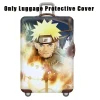 naruto anime valise de voyage housse anti poussière épaisse élastique bagages housse de protection pour 18 30 pouces boîtier de chariot accessoires de voyage
