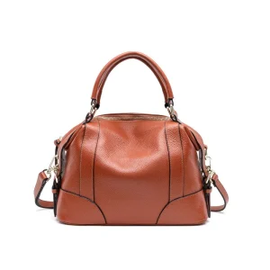 Sac fourre-tout à poignée supérieure pour femmes, sac à main de luxe en cuir véritable, sac à bandoulière polyvalent de haute qualité à une épaule Sac fourre-tout à poignée supérieure pour femmes, sac à main de luxe en cuir véritable, sac à bandoulière polyvalent de haute qualité à une épaule