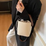 Sac à main à bandoulière élégant en cuir pour femmes, sac haut de gamme de luxe de styliste célèbre, sac quotidien d&rsquo;artiste raffiné ​