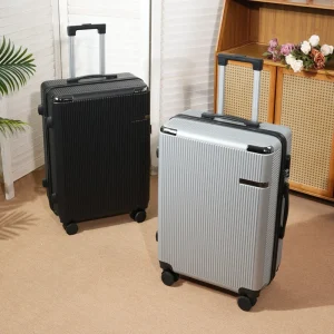 Valise à roulettes de 20/24/28 pouces pour voyage avec poignée de traction, adaptée aux hommes et aux femmes, grande capacité, adaptée à vérifié