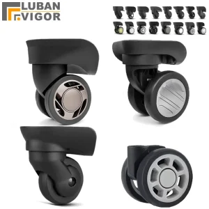 Roues à bagages accessoires valise chariot roulettes universelles muet portable réparation vieille valise Roues à bagages accessoires valise chariot roulettes universelles muet portable réparation vieille valise