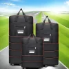 sac polochon pliable pour les voyages du week end, sac à bagages de voyage familial, sac de week end prêt pour cadeaux, sac polochon, sac à main, sac de nuit