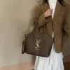 sac à bandoulière en cuir pour femmes, fourre tout classique élégant, sac à main de luxe de styliste à la mode pour un usage quotidien