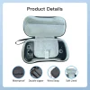 grand étui de transport portable pour console portable anbernic rg557/rg556, sac de rangement antichoc, boîte pour accessoires rg557/rg556