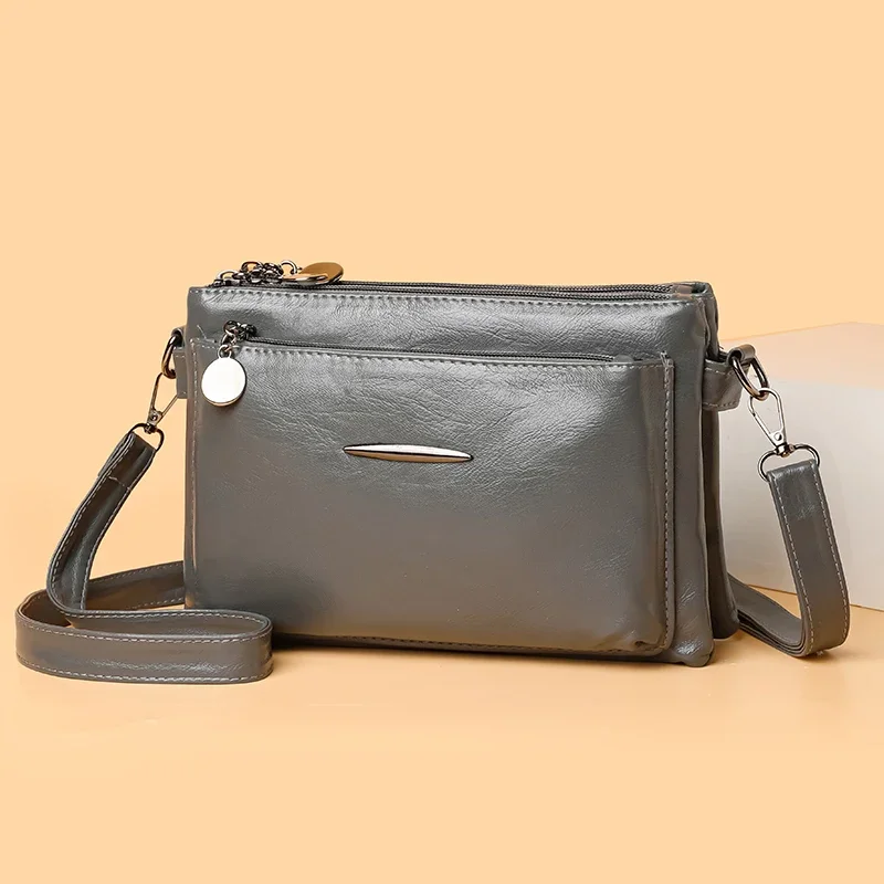 Sacs à main en cuir multicouches pour femmes, sacs à bandoulière pour femmes, sacs à main de créateurs de luxe, haute qualité, initiés, 2025 Sacs à main en cuir multicouches pour femmes, sacs à bandoulière pour femmes, sacs à main de créateurs de luxe, haute qualité, initiés, 2025