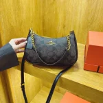 Sac fourre-tout de luxe pour femmes, sac à bandoulière Vintage en cuir, sac à main à bandoulière haut de gamme, étiquette Premium