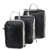 sac fourre tout portable en nylon cubique, emballage compressible de voyage, sac de rangement, valise pliable et étanche, gestionnaire de bagages