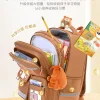 sac à dos d'école de dessin animé pour enfants, sacs à roulettes pour étudiants, sac à roulettes pour filles et garçons, cartable mignon à roulettes