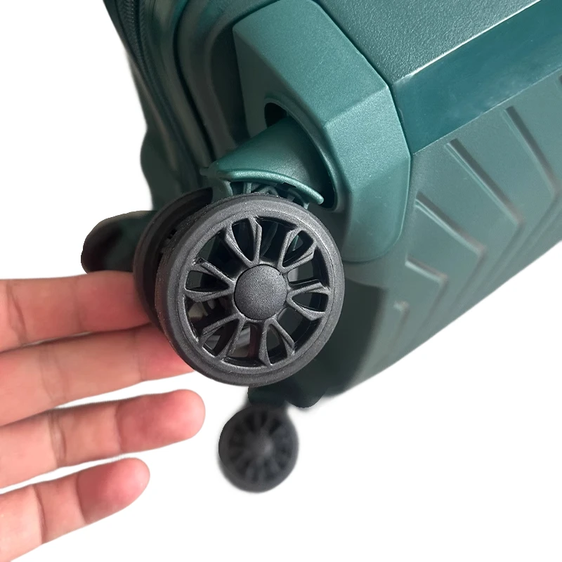 valise à roulettes pp de haute qualité, durable, résistante aux rayures et aux chocs, valise à bagages à main 20 pouces 28 pouces avec serrure tsa