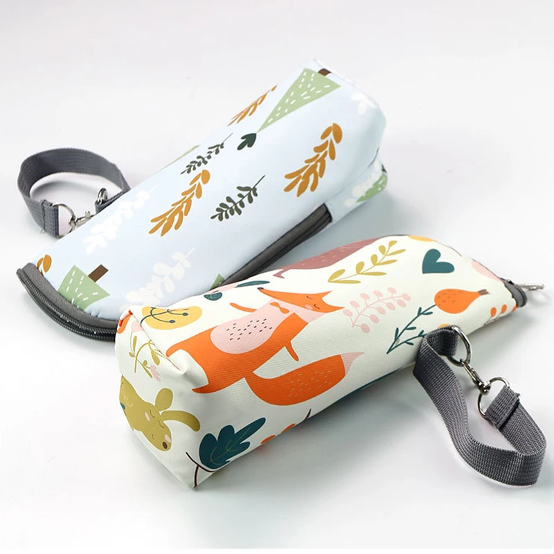 sac de voyage portable pour biberon, étui de voyage avec conception isolée, organisateur de biberon pour voyage et alimentation en plein air