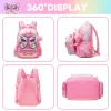 nouveau sac à dos pour enfants à la mode et mignon de grande capacité et léger avec sac à déjeuner trousse à crayons adaptée à l'école