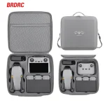 BRDRC sac de rangement pour DJI Air 3/Air 3S étui de transport intégré sac à main voyage valise en polyuréthane bandoulière Drone RC 2 accessoires