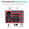 Étui de transport pour drone dji mavic 4 pro, mallette de rangement de voyage de grande capacité, valise rigide et portable pour dji rc 2/ rc pro/ rc pro 2
