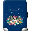 housse de protection pour bagages disney mickey, housse de valise élastique épaisse de dessin animé, boîtier de chariot de 18 à 32 pouces, accessoires de voyage