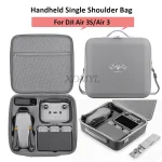 Sac à bandoulière simple Portable pour DJI Air 3/Air 3S RC 2/RC N2/RC N3, sac à bandoulière à coque rigide, valise, accessoires de Drone