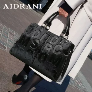 Sac pour femme en cuir – sac à bandoulière élégant en cuir véritable pour femme, sac à main de grande capacité, grand sac pour femme