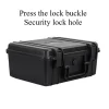 petite valise à outils avec éponge, boîte à outils de protection contre les chutes, équipement de sécurité, étui de quincaillerie étanche à l'humidité