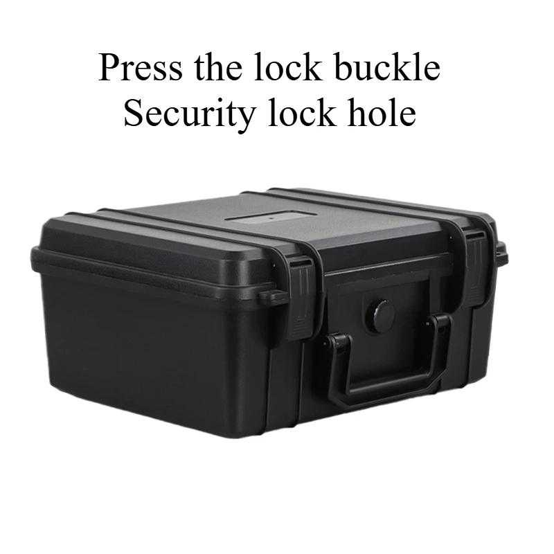 petite valise à outils avec éponge, boîte à outils de protection contre les chutes, équipement de sécurité, étui de quincaillerie étanche à l'humidité