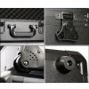 boîte à outils portable en aluminium avec roulettes, valise multifonctionnelle, longue boîte à outils oller, équipement de sécurité
