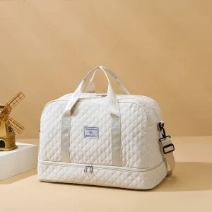 Sac de sport de grande capacité, sac à main – Design de compartiment à la mode et pratique, adapté à la salle de sport, au yoga et au sac à bandoulière pour femmes