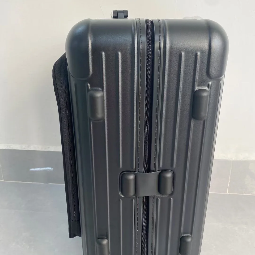 valise de voyage de luxe hommes 21 pouces carré compact grande capacité bagages premium affaires minimaliste résistant à l'usure bagage à main