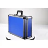 boîte à outils de rangement de matériel en aluminium, valise de transport