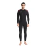 Combinaison complète de 3 mm : idéale pour la plongée, le surf, la pêche, les missions de sauvetage et toutes les aventures aquatiques – Chaleur SCR de 3 mm, durable