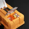 boîte à outils pliante professionnelle, valise en plastique, atelier multifonction, boîte à outils de rangement de pièce extérieure épaissie, outils conseillers