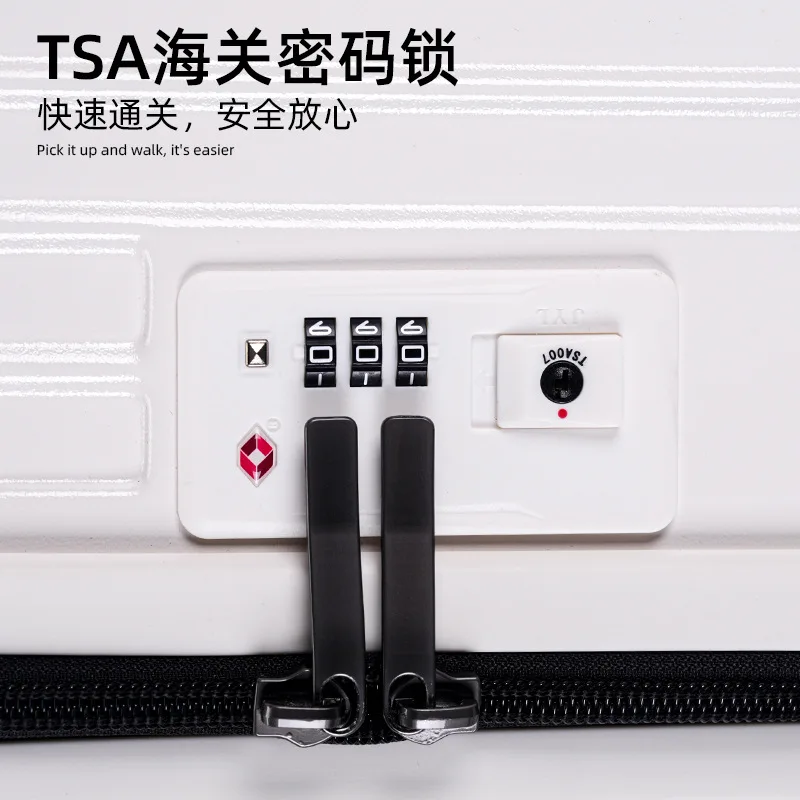 20 24 28 pouces ouverture latérale bagage extensible roulant valise à roulettes sur roulettes