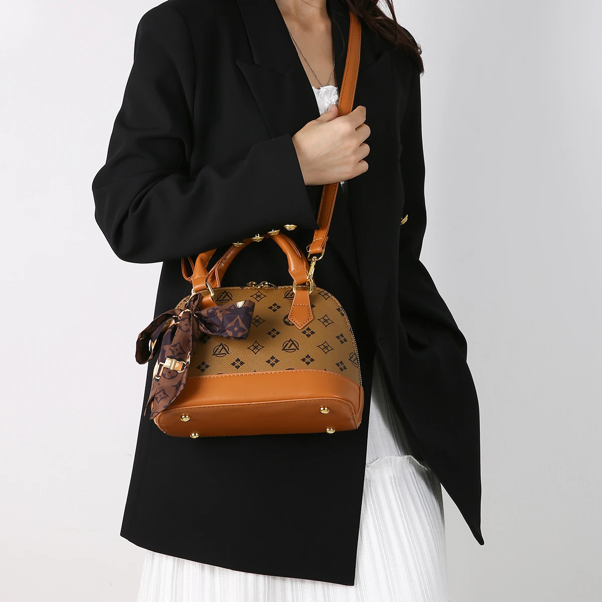 sac à main à bandoulière pour femmes, minimaliste, unique, décontracté, loisirs, affaires, couleur unie, grande capacité, tendance