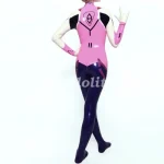 Mascarade Latex caoutchouc Gummi Ganzanzug femmes body course costume Catsuit taille XS-XXL