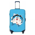 Housse de valise personnalisée de dessin animé D-Doraemons, housses de protection anti-poussière pour bagages de chat drôle pour 18 à 32 pouces