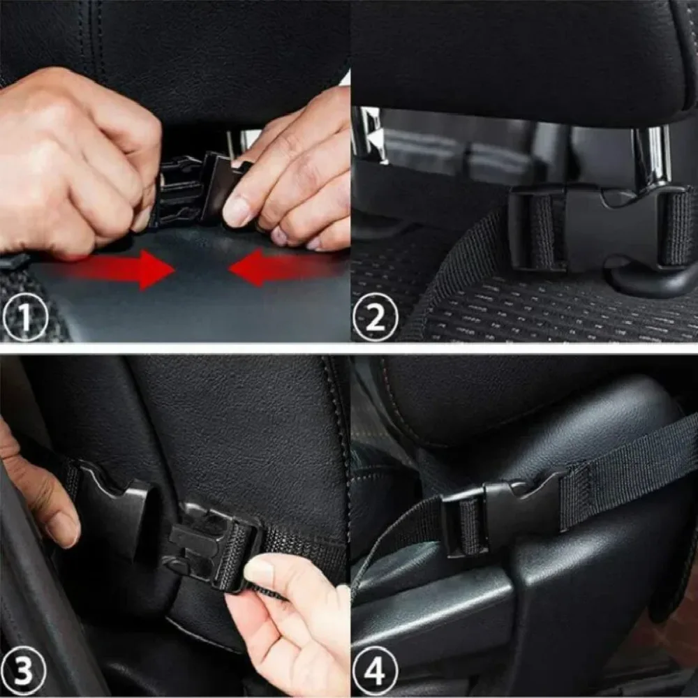 organisateur de dossier de siège de voiture, 9 poches de rangement avec écran tactile, support de tablette, protecteur pour enfants, accessoires de voiture