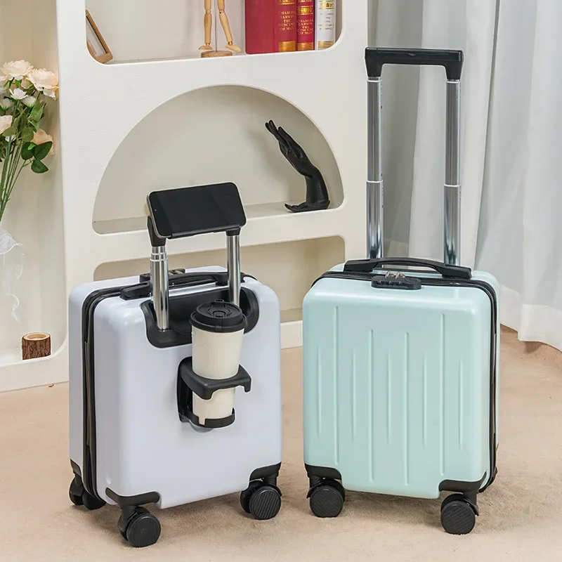 petit sac de voyage pour bagages 14 pouces, bagage de voyage avec porte gobelet et crochet