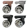 roulettes pivotantes à double rouleau pour bagages, 2 pièces, a19, silencieuses, universelles, pivotantes à 360 degrés, pour valise de voyage
